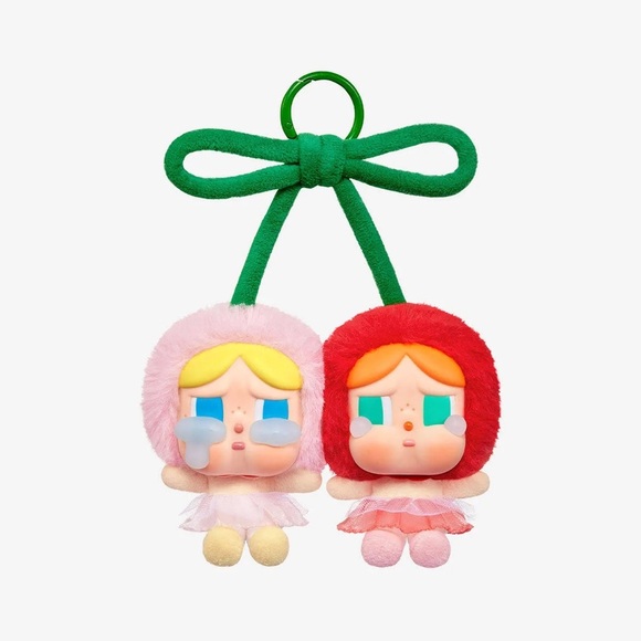CRYBABY Crying For Love Series-Vinyl Plush Hanging Card (Love You Cherry Much) - Picture 2 of 5